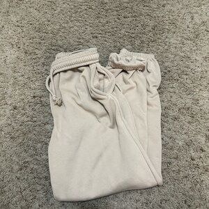 Cozy Cream Joggers